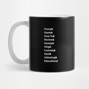 VIDEO CONTENT Mug